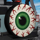 Scary Eyeball Custom Jeep Wheel Cover With Camera Hole