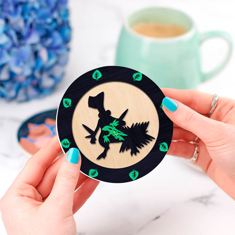 Sceptile Pokemon Ceramic Decor Coaster - Gift Idea