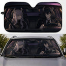 Schlacht the Omniscient x Caera Denoir The Beginning After The End Custom Car Windshield Sunshades