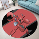 Scizor Pokemon Round Rug