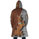 Scooby Doo WB AOP Hooded Fleece Cloak Coat