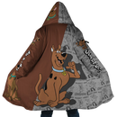 Scooby Doo WB AOP Hooded Fleece Cloak Coat