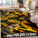 Scorpion Mortal Kombat Rectangular Area Rug