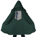 Scouting Regiment Attack On Titan Hooded Fleece Cloak Coat