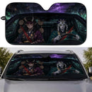 Sekido x Karaku Demon Slayer Custom Car Windshield Sunshades