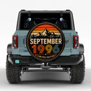 Retro September 1996 Jeep Car Spare Tire Cover