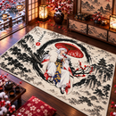 Sesshomaru Inuyasha Japan Ink Style Rectangular Area Rug