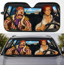Shanks And Buggy Anime One Piece Car Auto Sunshades