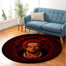 Shanks From One Piece Anime Break Wall Round Rug