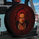 Shanks From One Piece Anime Break Wall Jeep Car Spare Tire Cover