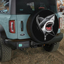 Shark Unzipped Jeep Car Spare Tire Cover