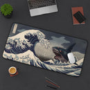Sharpedo Pokemon The Great Wave Dark Desk Mat