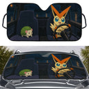 Shaymin x Victini Pokemon Car Auto Sunshades