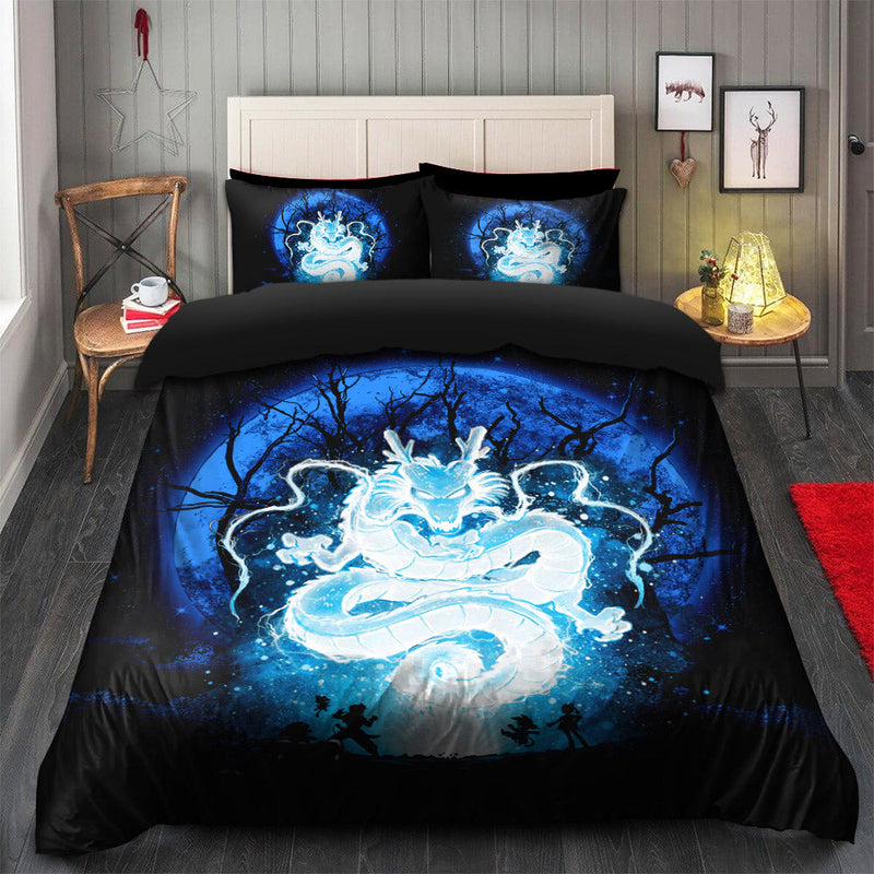 Dragon Ball Shenron Moonlight Bedding Set Duvet Cover And 2 Pillowcases Nearkii