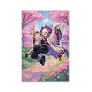 Shinobu Japan Cherry Blossom Jigsaw Puzzle