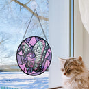 Shinobu Butterfree Pokemon Stained Glass Suncatcher