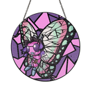 Shinobu Butterfree Pokemon Stained Glass Suncatcher