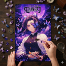 Shinobu Demon Slayer Moon Jigsaw Puzzle