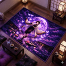 Shinobu Demon Slayer Moonlight Rectangular Area Rug