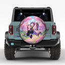 Shinobu Japan Cherry Blossom Spare Tire Cover