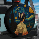 Shinobu Kocho Demon Slayer Starry Night Jeep Car Spare Tire Cover