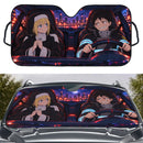 Shinra Kusakabe x Sister Iris Fire Force Custom Car Windshield Sunshades