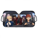 Shirou Emiya Saber Rin Tohsaka Archer Sakura Matou Fate Stay Night Car Auto Sunshades