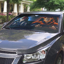 Shoto Todoroki x Enji Todoroki My Hero Academia Custom Car Windshield Sunshades