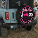 Silly Boys Jeep Are For Girls Car Spare Tire Cover