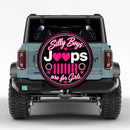 Silly Boys Jeep Are For Girls Car Spare Tire Cover