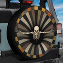 Skull 3D Circle Custom Jeep Wheel Cover With Camera Hole