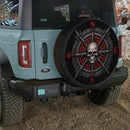 Skull Compass Symbol Car Spare Tire Cover
