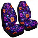Skull Floral Custom Car Seat Covers Decor Protectors