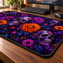 Skull Floral Desk Mat