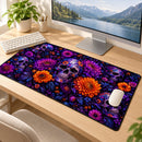 Skull Floral Desk Mat