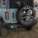 Skull Gas Guzzler Car Spare Tire Cover