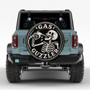 Skull Gas Guzzler Car Spare Tire Cover
