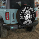 Skull Get Lost Don't Die Car Spare Tire Cover