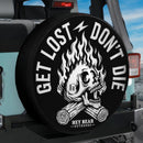 Skull Get Lost Don't Die Car Spare Tire Cover