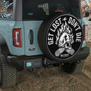Skull Get Lost Don't Die Car Spare Tire Cover