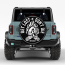 Skull Get Lost Don't Die Car Spare Tire Cover