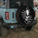 Skull Hidding Car Spare Tire Cover
