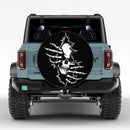 Skull Hidding Car Spare Tire Cover