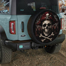 Skull Pirate Car Spare Tire Cover