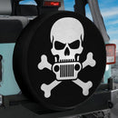 Skull Jeep Car Spare Tire Cover