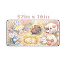 Sleeping Cute Pokemon Meadow Desk Mat