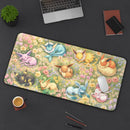 Sleeping Eevee Pokemon Meadow Desk Mat