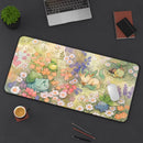 Sleeping Grass Type Pokemon Meadow Desk Mat