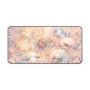 Sleeping Jirachi Piplup Lechonk Pokemon Floral Desk Mat