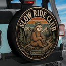 Slow Ride Club Car Spare Tire Cover